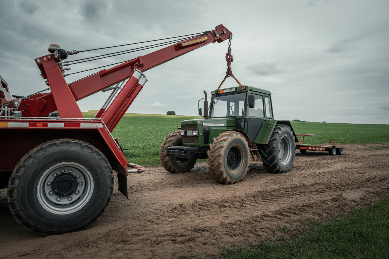 Особенности эвакуации и перевозки спецтехники: автобусы, грузовики, строительная техника